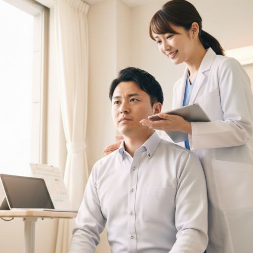 医師とのカウンセリング